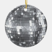 Disco Ball Christmas Funky Spaß und Liebe Keramik Ornament (Vorne)
