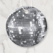 Disco Ball Christmas Merry Vibes Geschenkanhänger (Vorderseite)