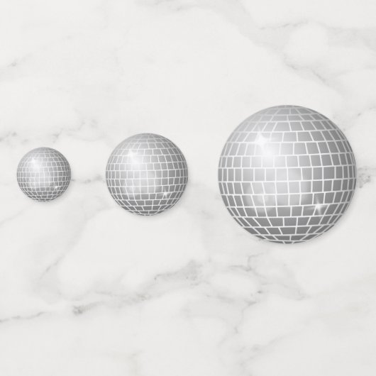 Disco Ball Confetti Personalisiert Groovi Lila Konfetti (Vorderseiten)