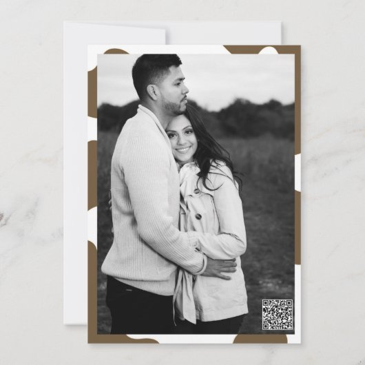 Disco Ball Cowgirl Letzter Rodeo Junggeselinnen-Ab Einladung (Rückseite)