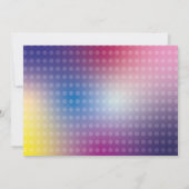 Disco Ball Dance Foto Party Wilhelm Tell Einladung (Rückseite)