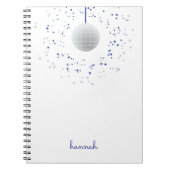 Disco Ball Dance Notizblock (Vorderseite)
