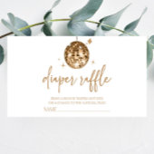 Disco-Ball 'Disco Baby' Kinderdusche Windschutzsch Begleitkarte