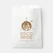 Disco Ball Disco Brautparty Geschenktütchen (Vorderseite)