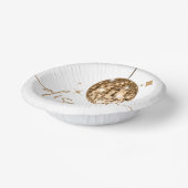 Disco Ball Disco Brautparty Pappteller (Gewinkelt)