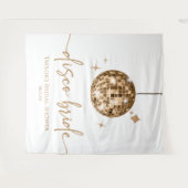 Disco Ball Disco Brautparty Wandteppich (Vorderseite (Horizontal))