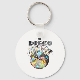 Disco Ball Disco Diva Queen - 70er Retro Vintag Da Schlüsselanhänger