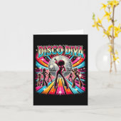 Disco Ball Disco Karte (Gelbe Blume)