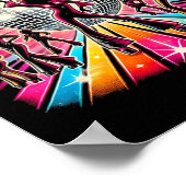 Disco Ball Disco Poster (Ecke)