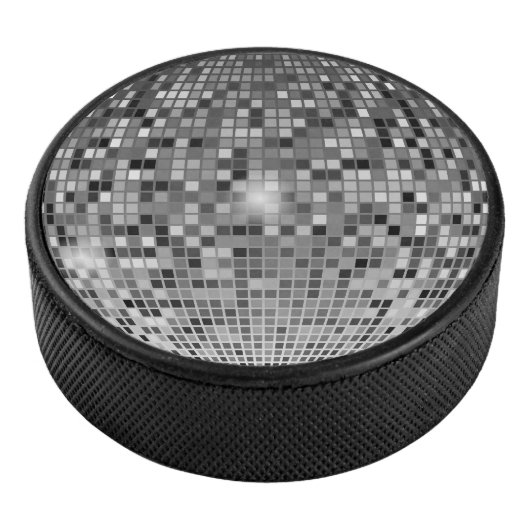 Disco Ball Eishockey Puck (3/4)