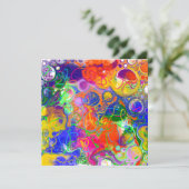 Disco Ball Electricity Fluid Art (Stehend Vorderseite)