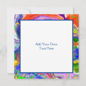 Disco Ball Electricity Fluid Art (Rückseite)