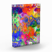 Disco Ball Electricity Fluid Art Fotoblock (Links)