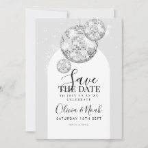 Disco Ball Engagement Party