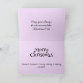 Disco Ball Feiertagskarte (Innenseite)