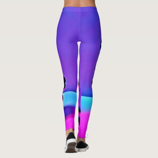Disco Ball Fruit Leggings (Rückseite)
