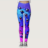 Disco Ball Fruit Leggings (Vorderseite)
