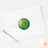 Disco Ball Green Sticker (Umschlag)