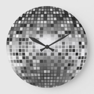 DISCO BALL GROßE WANDUHR