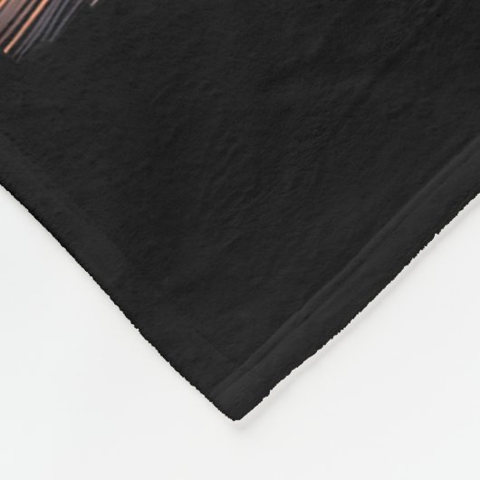 Disco Ball Guitar Dalmatian Dog Men Women Kids Fleecedecke (Ecke)