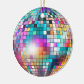Disco Ball Keramik Ornament (Links)