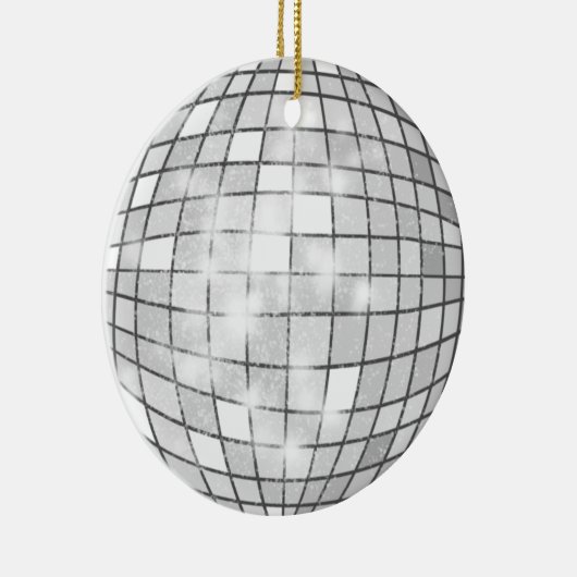 Disco Ball Keramik Ornament (Rechts)