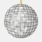 Disco Ball Keramik Ornament (Vorne)