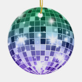 Disco Ball Keramik Ornament (Vorne)