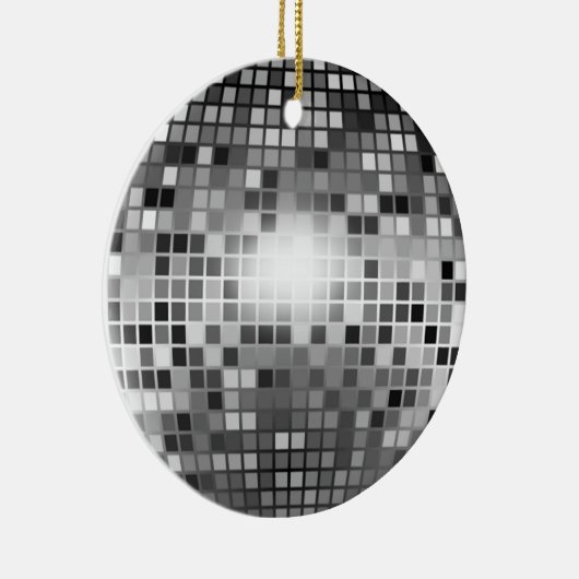 DISCO BALL KERAMIK ORNAMENT (Rechts)