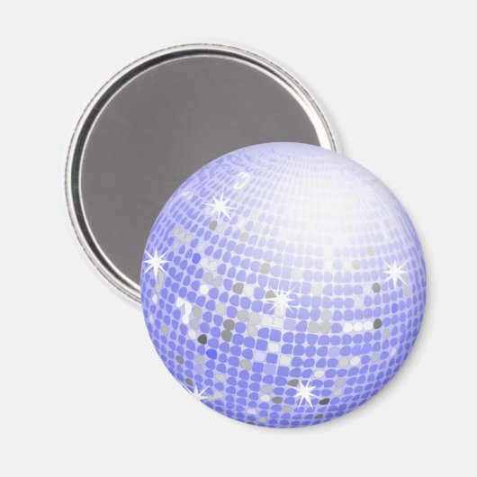 Disco Ball Magnet (Vorderseite/Rückseite)