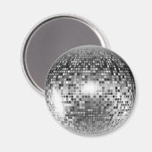 Disco Ball Magnet (Vorderseite/Rückseite)