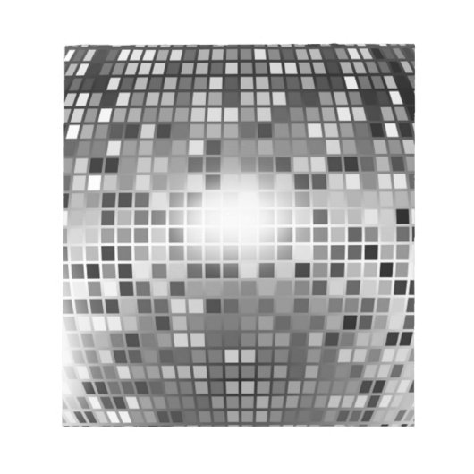 DISCO BALL NOTIZBLOCK (Vorderseite)