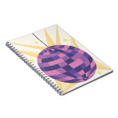 Disco Ball Notizblock (Rechte Seite)