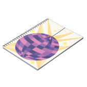 Disco Ball Notizblock (Linke Seite)