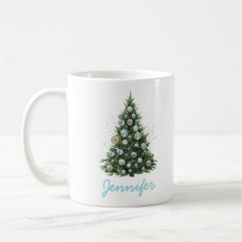 Disco Ball Ornament Christmas Tree Custom Holiday Kaffeetasse