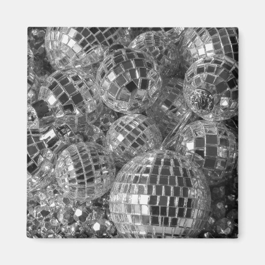 Disco Ball Ornaments Magnet (Vorne)