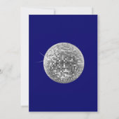 Disco-Ball-Party Einladungen (Rückseite)