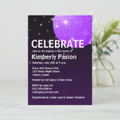 Disco-Ball-Party Einladungen (Stehend Vorderseite)