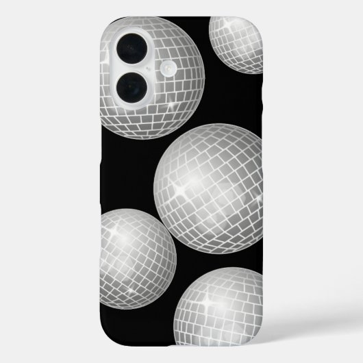 Disco Ball Phone Case - Retro Glow & Party Vibes (Rückseite)