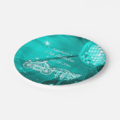 Disco-Ball, Prinzessin Coach u. Pferde17. Pappteller (Schrägansicht)