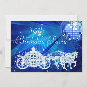 Disco-Ball, Prinzessin Coach u. Pferde19. Einladung