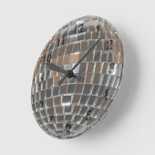 Disco Ball - Rundwand-Uhr Runde Wanduhr (Winkel)