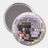 Disco Ball - Sangria Magnet (Vorderseite/Rückseite)