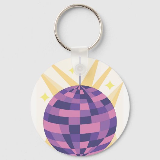 Disco Ball Schlüsselanhänger (Vorderseite)