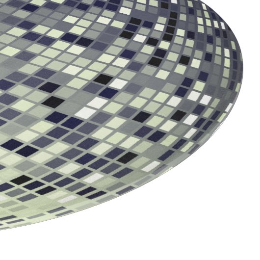 Disco Ball Schneidebrett (Ecke)