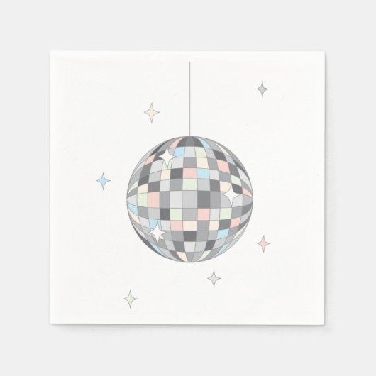 Disco Ball - Serviette (Vorderseite)