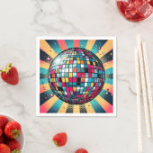 Disco Ball Servietten! Serviette (Beispiel)