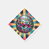 Disco Ball Servietten! Serviette (Ecke)