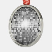 DISCO BALL SILBERNES ORNAMENT (Links)