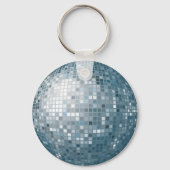 Disco Ball Silver Schlüsselanhänger (Vorderseite)